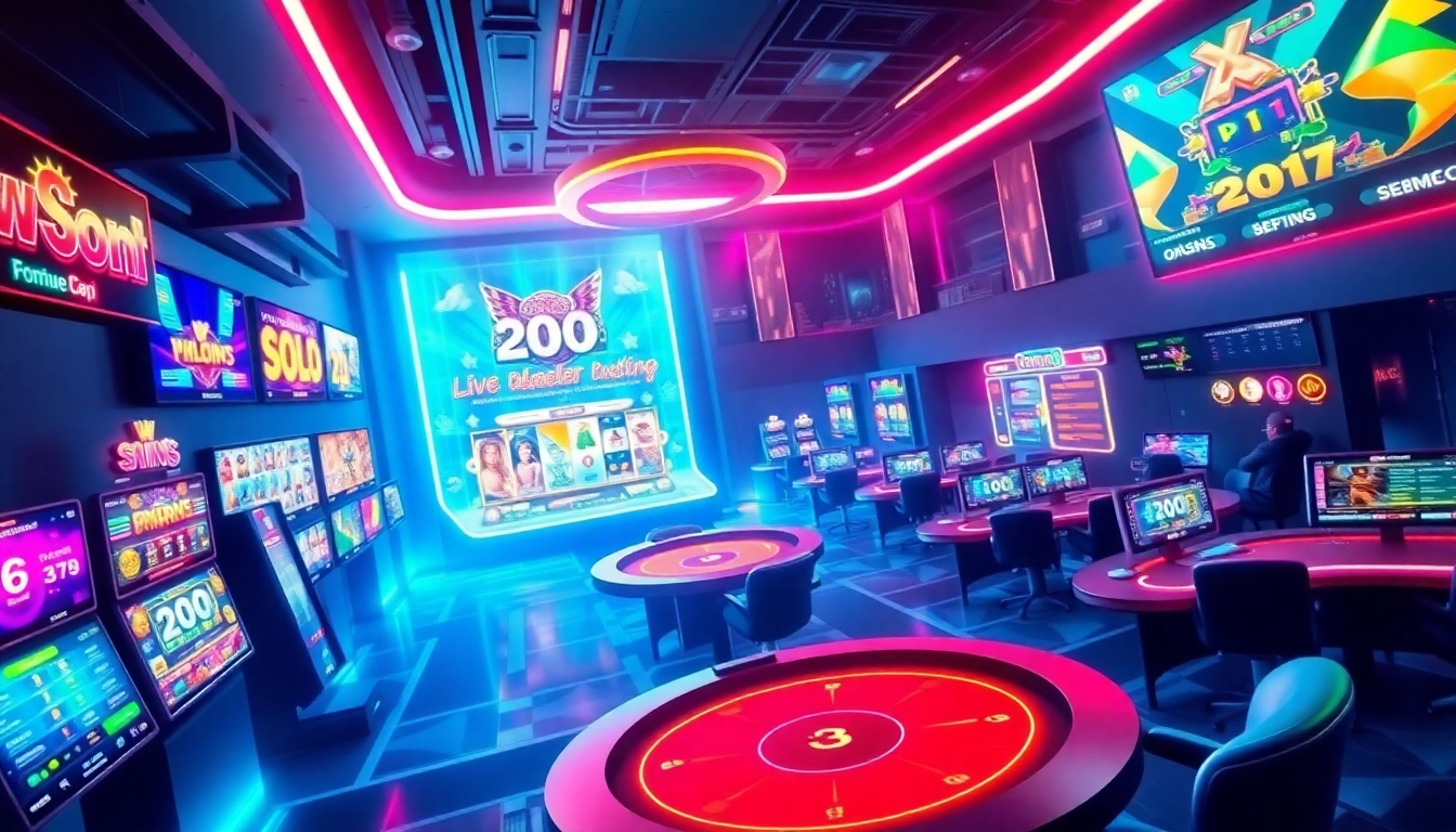 Engaging visual of ck4444 com’s online casino platform showcasing slots, live dealer, and sports betting features, emphasizing excitement and modern design.