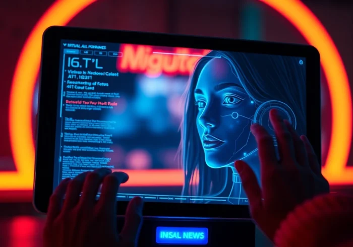 Screenshot of a leading ai girlfriend app showcasing a realistic chat interface with a virtual partner for NSFW conversations, highlighting modern design and immersive engagement.