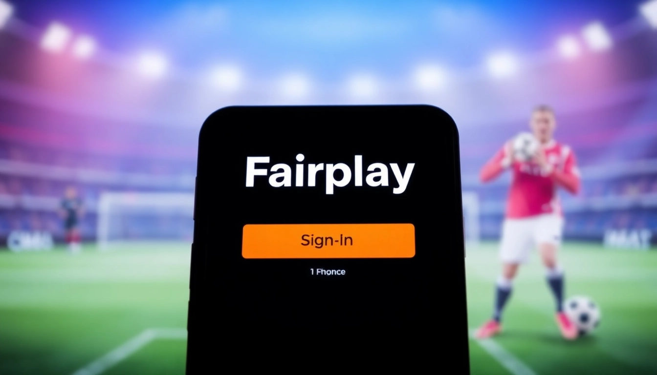 Fairplay online login interface with vibrant colors and modern design for easy access to sports betting in India.