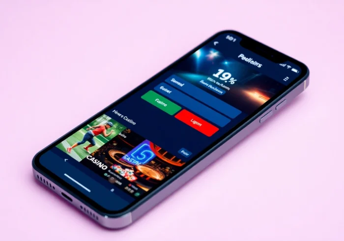 Reddy Anna Login page displayed on a mobile device with sports and casino options, inviting users to access their gaming account seamlessly.