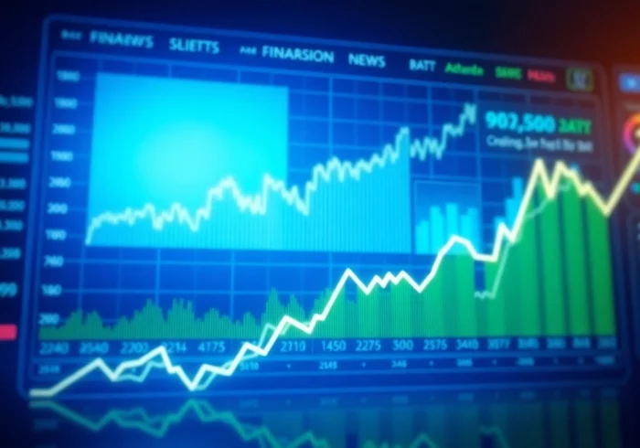 Comprehensive Stock Market Latest News update showing stock charts and financial headlines for