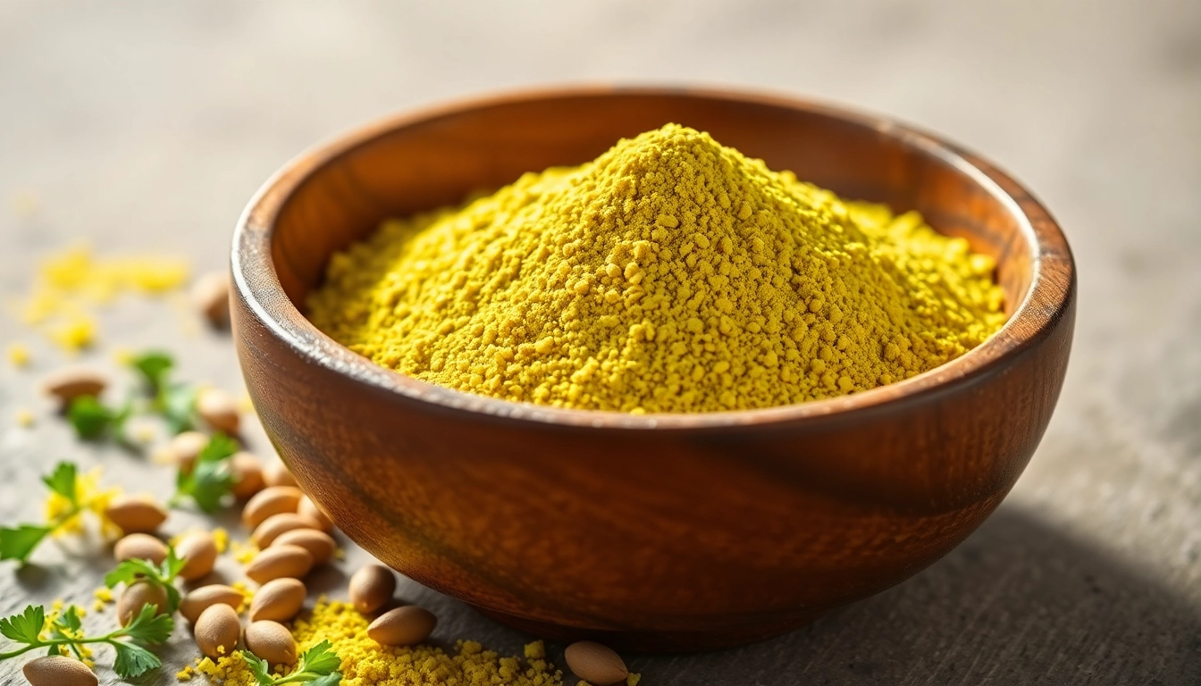 Coriander Powder in a wooden bowl with coriander seeds, showcasing fresh aromatic spices for cooking